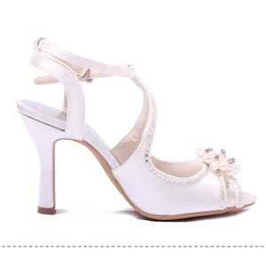 苏丹琪2013新款超高跟珍珠水钻鱼嘴夏季凉鞋