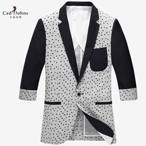 卡帝琼斯春装上市 时尚商务休闲单西 潮流短袖便西单西