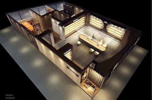 威帝波狮实体店展示图