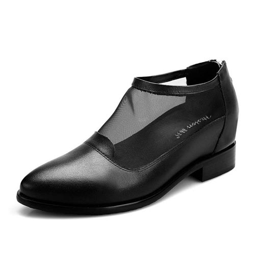 赫升新款内增高女鞋 欧美风大牌女士内增高单鞋 增高6.5厘米 1540