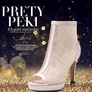 贝蒂佩琪2015春季新款 时尚透气网靴凉鞋 奢华气质女鞋凉靴罗马鞋