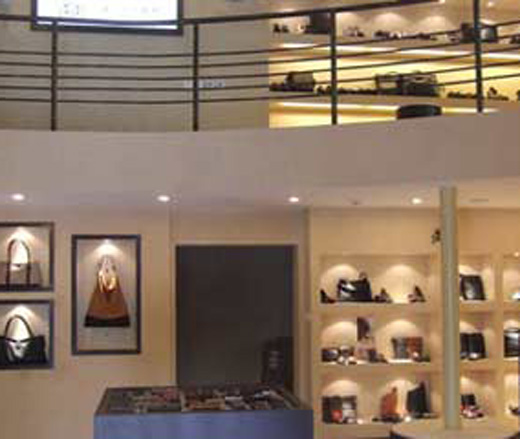 素人手工皮具店铺形象店