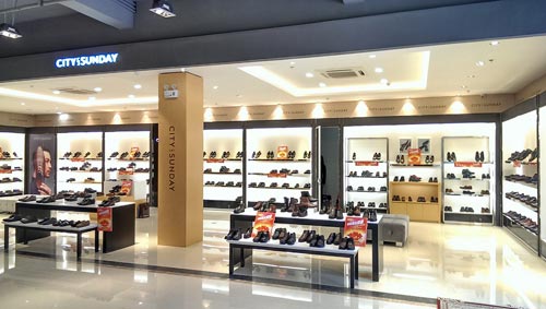 都市星期天店面形象展示