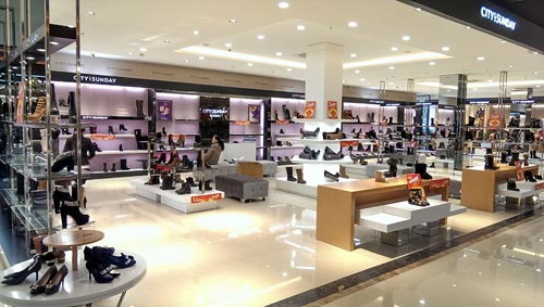 都市星期天店面形象展示