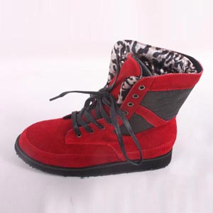 S-Girl 新款休闲系带短靴