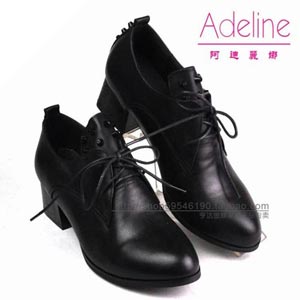 阿迪丽娜2015年春秋新款女鞋专柜正品真皮女单鞋