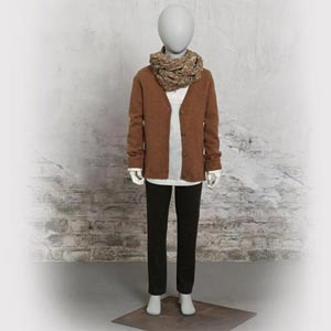 爵克JAKET刺绣摆毛织开衫（女童）