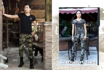 川越休闲品牌推出2015新品 迷彩服系列