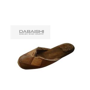 大百士皮拖鞋二