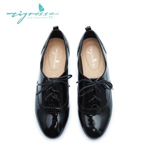 tigrisso蹀愫2015春季新品学院休闲皮鞋