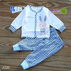 伊善儿春秋冬男女宝宝儿童全棉纯棉内衣套装打底婴幼儿棉毛衫