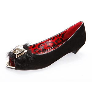 酷妹百搭鱼嘴单鞋