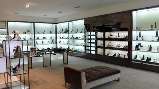 花王女鞋店面形象展示