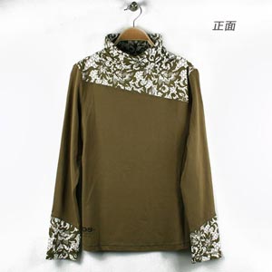 丽迪莎秋冬女士高领长袖衫 女长袖高领T恤