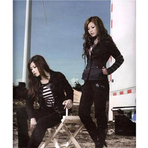 丽迪莎 中腰纯棉休闲直筒裤运动女裤长裤子