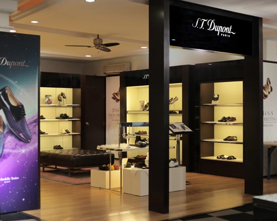 s.t.dupont都彭店面形象展示