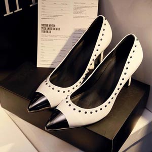 cne高跟鞋进口羊绒真皮性感尖头细跟女鞋秋鞋2015新款尖头单鞋