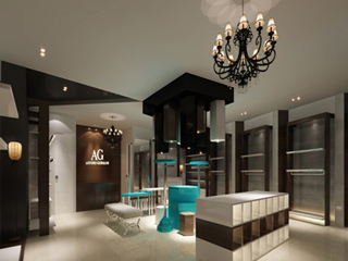 艾伯图男装店面效果图