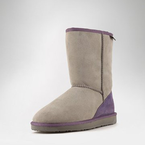 雪力澳时尚潮流5025C撞色经典中筒雪地靴