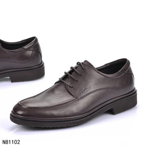 西班牙名仕蜥蜴纹压花牛皮皮鞋 商务正装男鞋