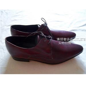 pakerson亮黄色磨砂意大利奢华男鞋