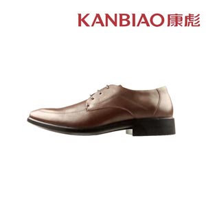 江西鞋王康彪春秋男商务休闲皮鞋