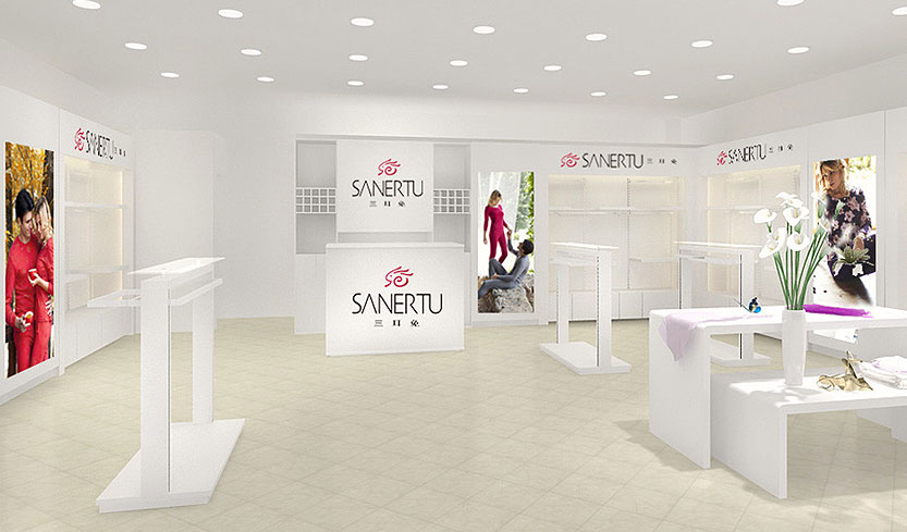 三耳兔店面形象效果图