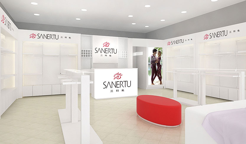 三耳兔店面形象效果图