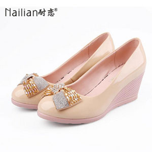 NaiLian耐恋休闲鞋高跟鞋女皮鞋女靴