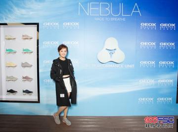 孙俪邀赏GEOX女鞋品牌NEBULA系列中国首展
