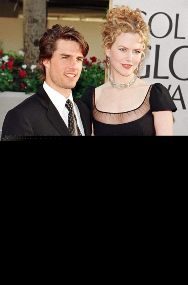 汤姆·克鲁斯 (Tom Cruise) 和第二任妻子妮可·基德曼 (1990年~2001年)