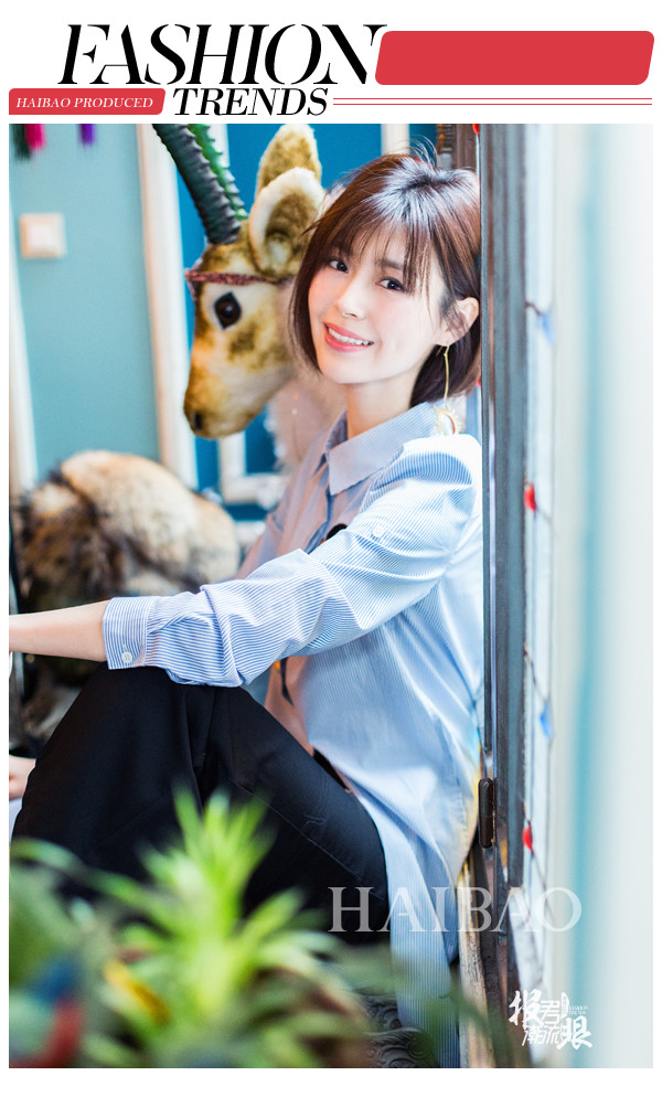 海报时尚网独家策划栏目「报君潮流眼」独家拍摄——卢珊