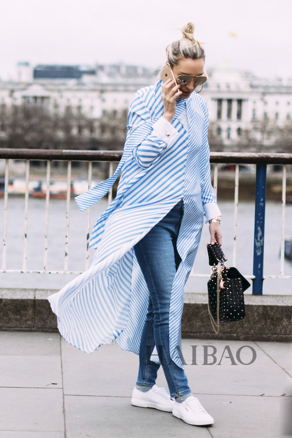 2017秋冬伦敦时装周秀场外街拍