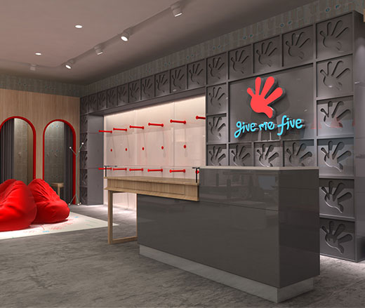 捷米梵店面终端展示