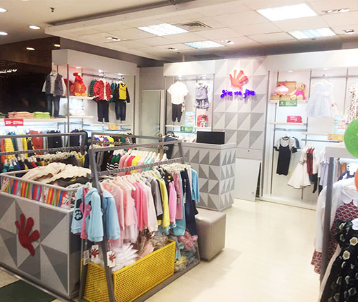 捷米梵店面终端展示