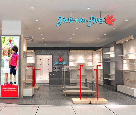 捷米梵店面终端展示