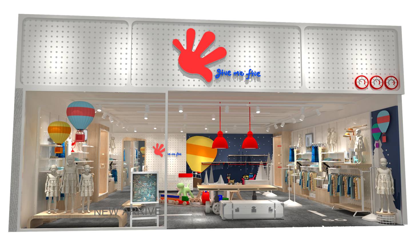 捷米梵店面终端展示