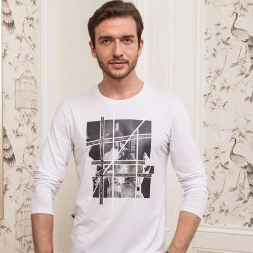 爱登堡男装时尚印花长T 辞春入夏之最酷单品