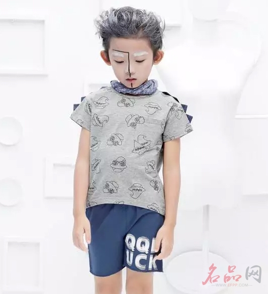 QQDUCK可可鸭童装上新 蓝色幻境BLUE SUMMER