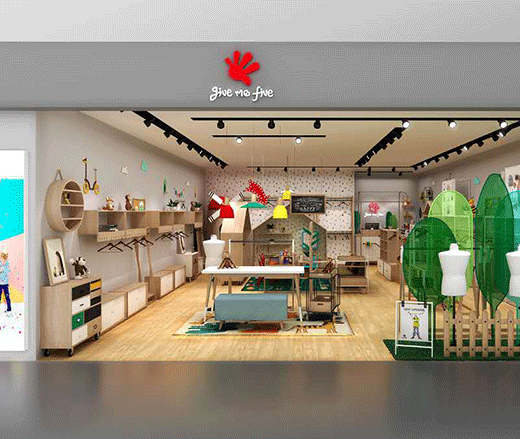 捷米梵店面终端展示