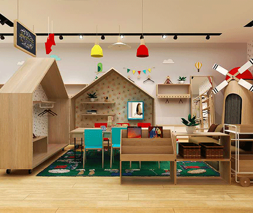 捷米梵店面终端展示