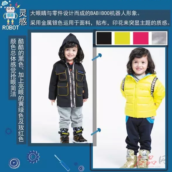 BABiBOO17秋冬机器人系列:R for ROBOT