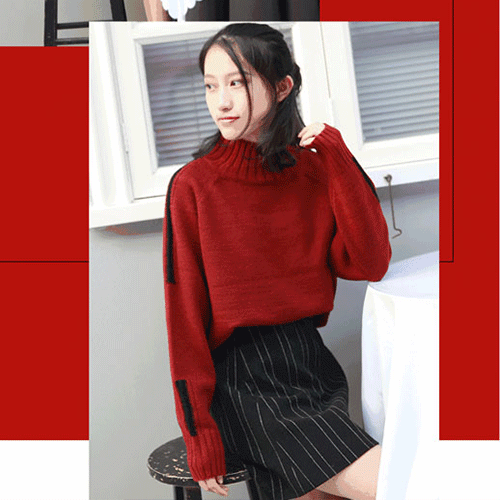 威丝曼女装WSM×冬季新品 红与黑的经典演绎