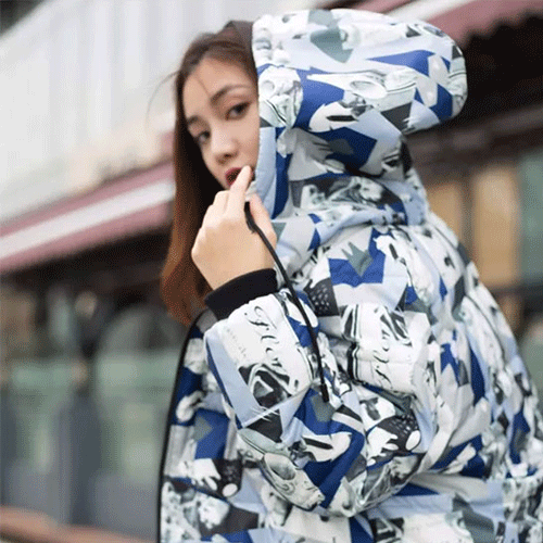 欧碧倩女装 潮搭攻略 时髦精必败羽绒服