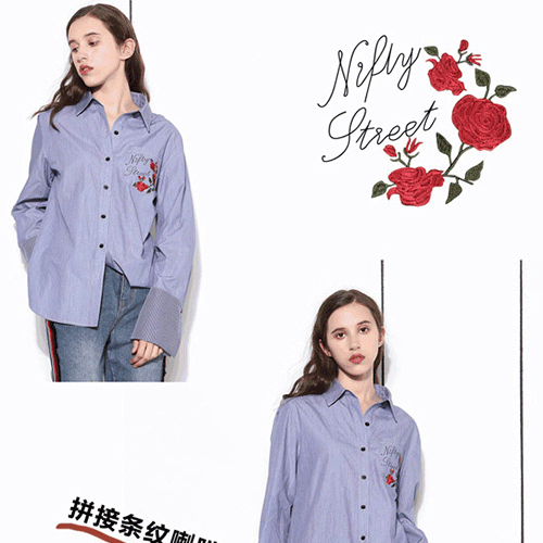 飘蕾PEOLEO控 惹眼刺绣 治愈灰色调