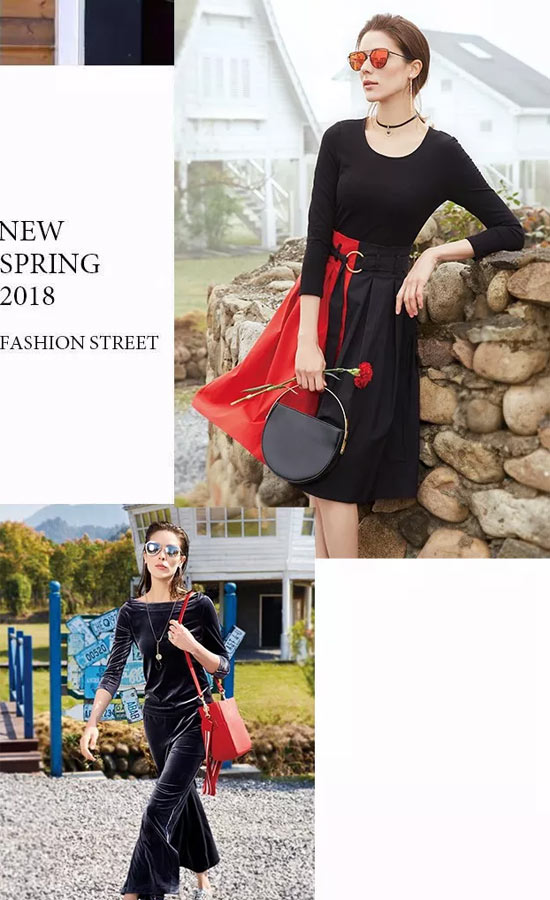 布根香 2018春季时装 时尚与休闲 开启春季STYLE