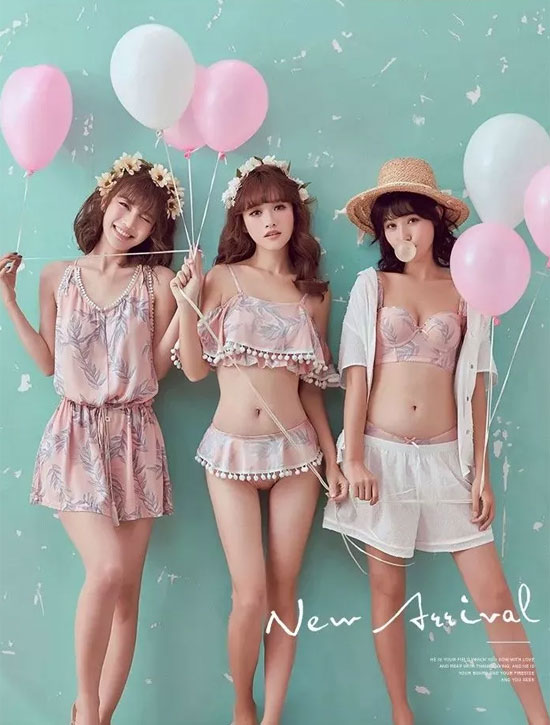 减龄少女风 这个春天必须来一件歌瑞尔内衣