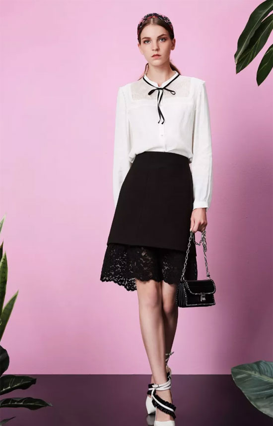 今年流行的臣枫蕾丝裙 错过它你要如何性感