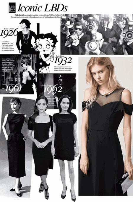 想拥有浪漫的黑色小礼服吗? 建议选择斐格思女装