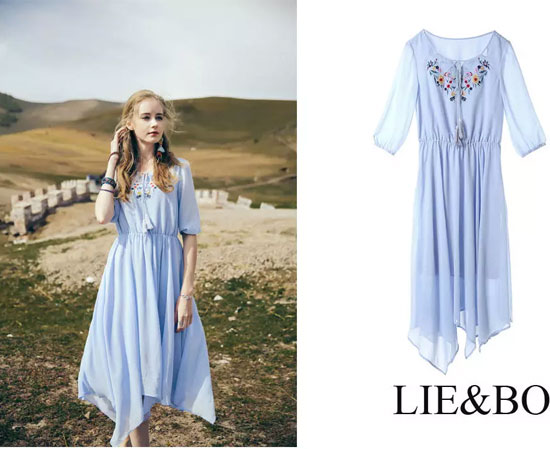 LIEBO裂帛品牌女装搭配“一白遮百丑 会穿赢所有”